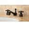 Kingston Brass KS3955AX Restoration Mini-Widespread Bathroom Faucet, Oil Rubbed Bronze KS3955AX - alternate 2
